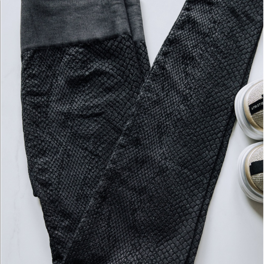 Charcoal Python Leggings